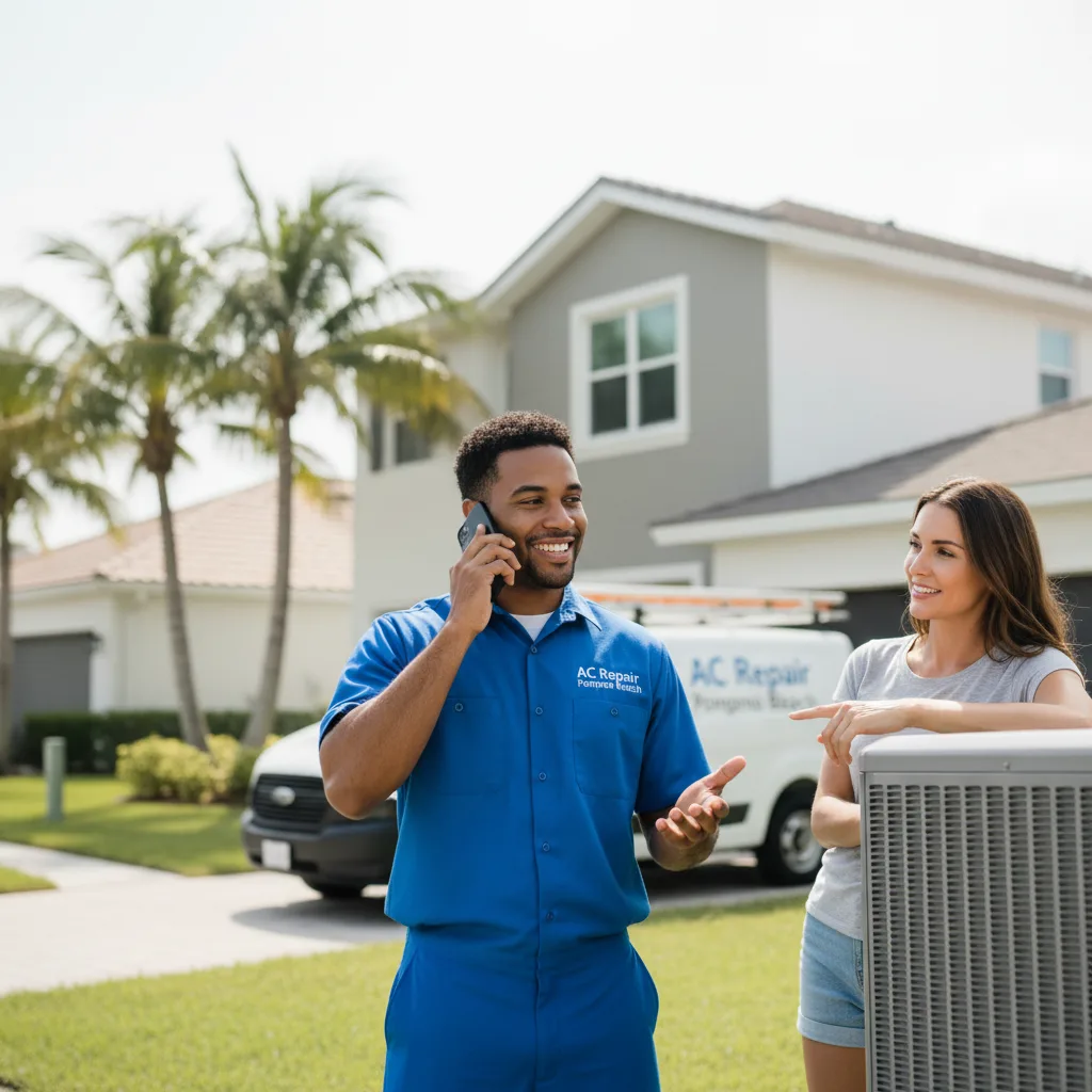 AC Repair Pompano Beach customer support in Lake Hughes